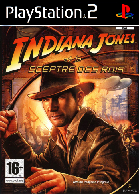 Jaquette de Indiana Jones Et Le Sceptre Des Rois