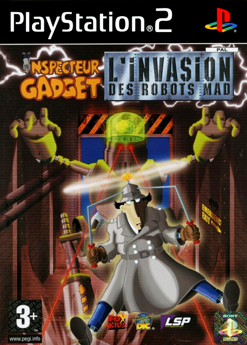 Jaquette de Inspecteur Gadget - L'invasion Des Robots Mad