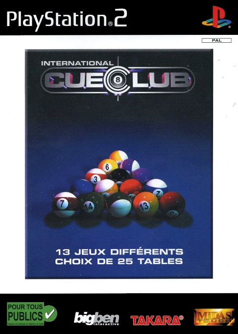 Jaquette de International Cue Club