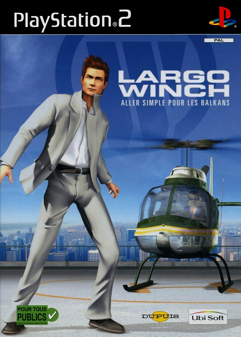 Jaquette de Largo Winch : Aller Simple pour les Balkans