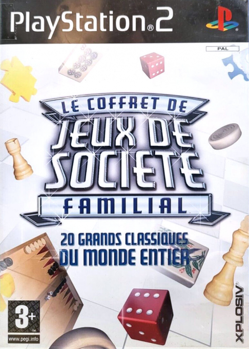 Jaquette de Le Coffret De Jeux De Societe Familial