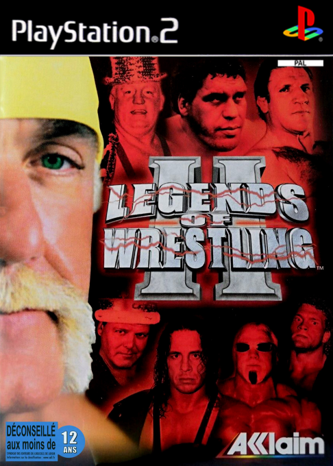Jaquette de Legends of Wrestling II