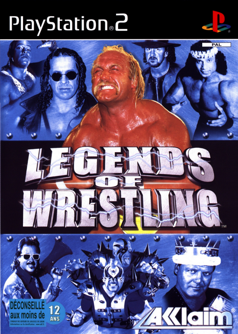 Jaquette de Legends of Wrestling
