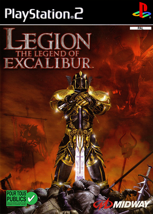 Jaquette de Legion : The Legend of Excalibur