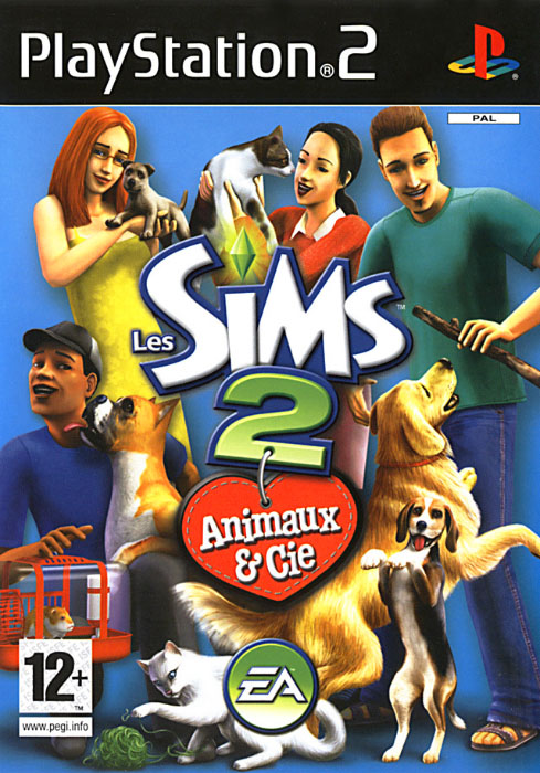 Jaquette de Les Sims 2 : Animaux et Cie