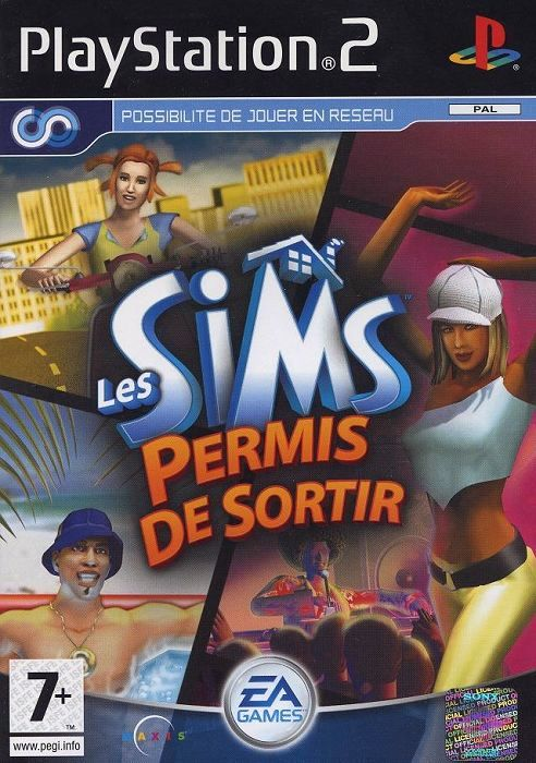Jaquette de Les Sims : Permis de Sortir