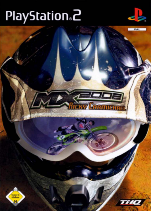 Jaquette de MX 2002 featuring Ricky Carmichael
