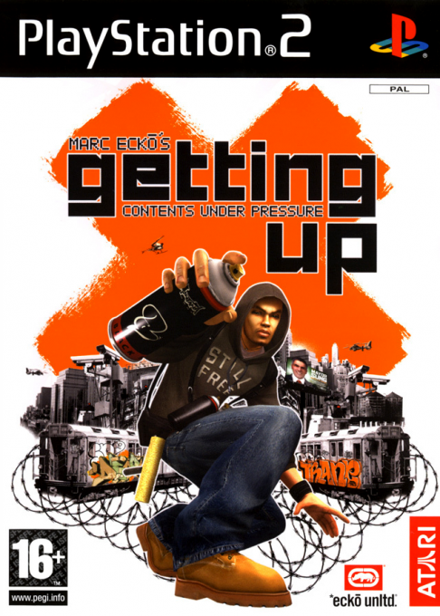 Jaquette de Marc Ecko's Getting Up : Contents Under Pressure