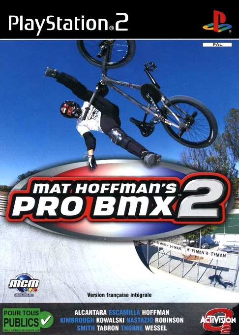 Jaquette de Mat Hoffman's Pro BMX 2