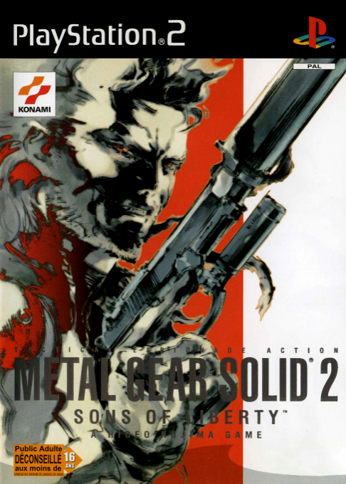 Jaquette de Metal Gear Solid 2 : Sons of Liberty