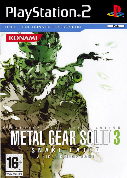 Jaquette de Metal Gear Solid 3 : Snake Eater