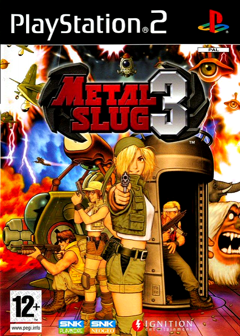 Jaquette de Metal Slug 3