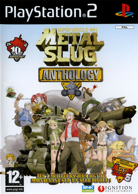 Jaquette de Metal Slug Anthology