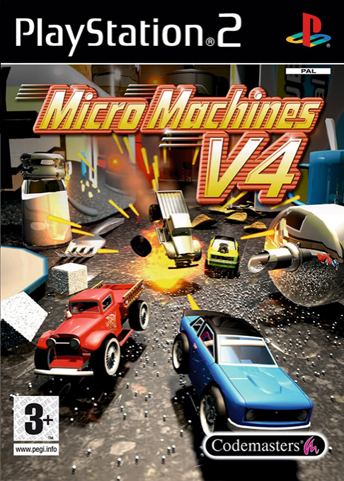 Jaquette de Micro Machines V4