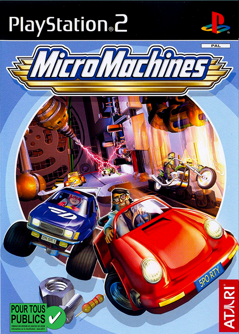 Jaquette de Micro Machines