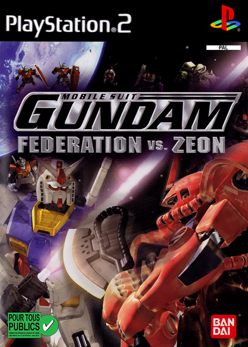 Jaquette de Mobile Suit Gundam : Federation vs. Zeon