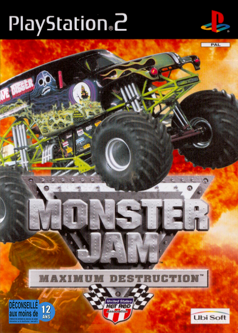 Jaquette de Monster Jam : Maximum Destruction
