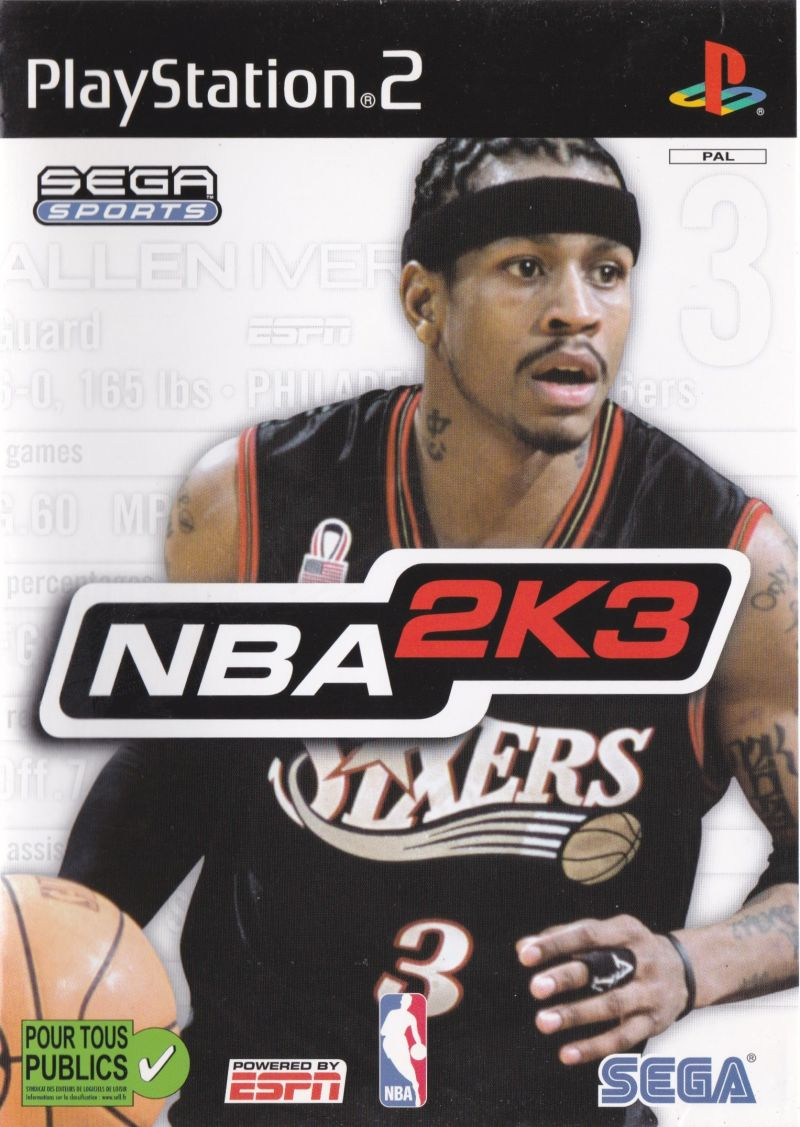 Jaquette de NBA 2K3