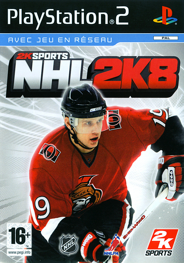 Jaquette de NHL 2K8