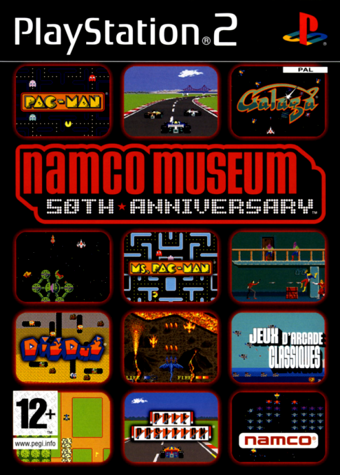 Jaquette de Namco Museum 50th Anniversary