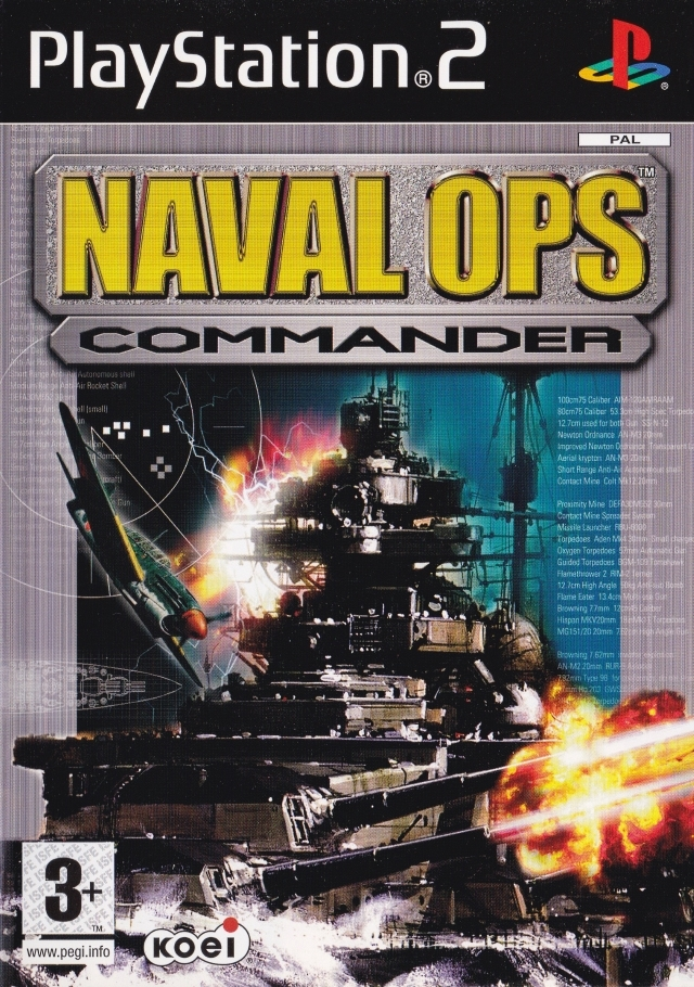 Jaquette de Naval Ops : Commander