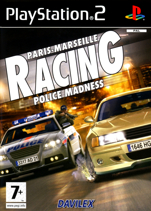 Jaquette de Paris-Marseille Racing : Police Madness