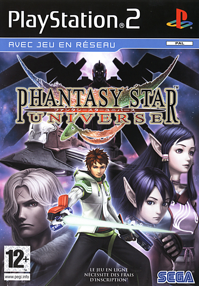 Jaquette de Phantasy Star Universe