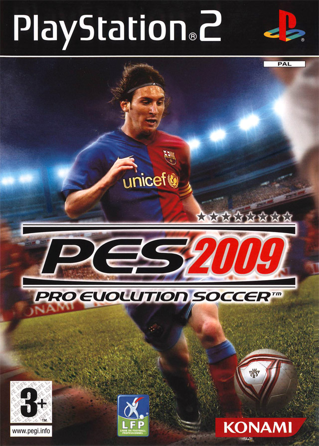 Jaquette de PES 2009 : Pro Evolution Soccer