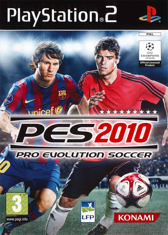 Jaquette de PES 2010 : Pro Evolution Soccer