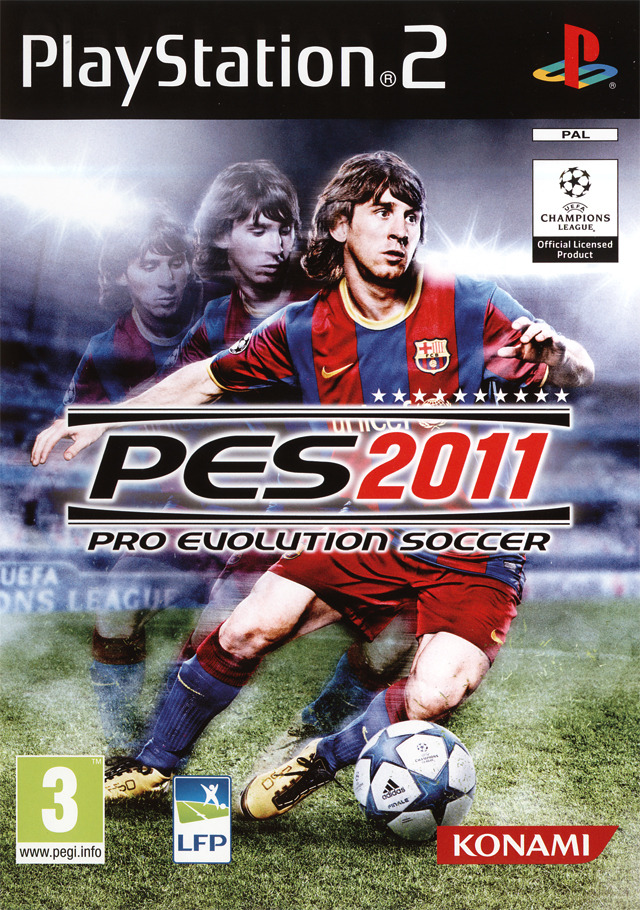 Jaquette de PES 2011 : Pro Evolution Soccer