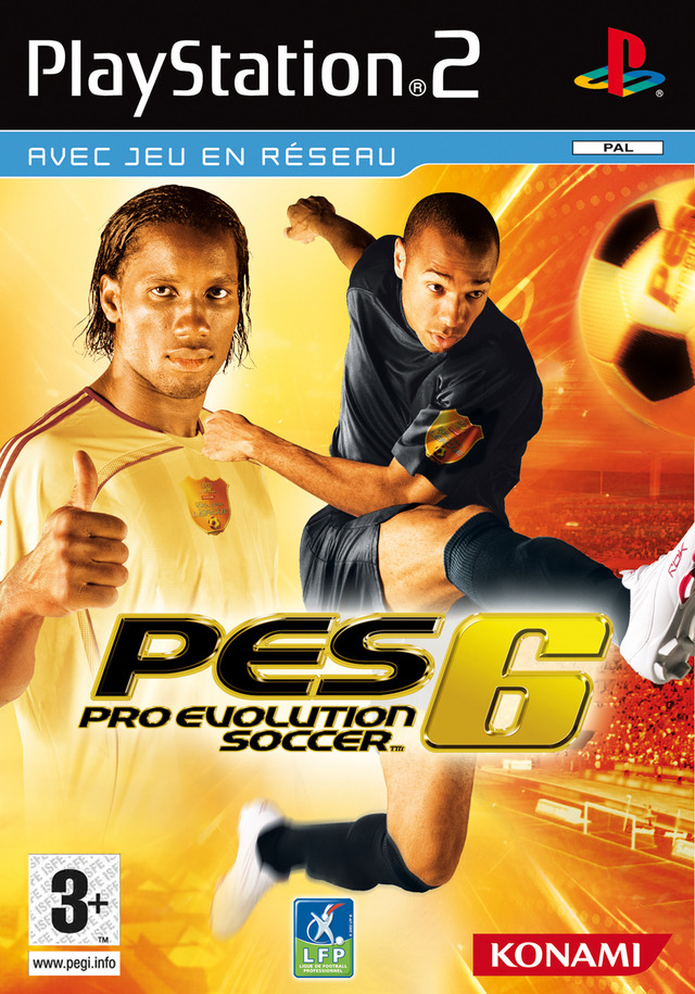 Jaquette de Pro Evolution Soccer 6