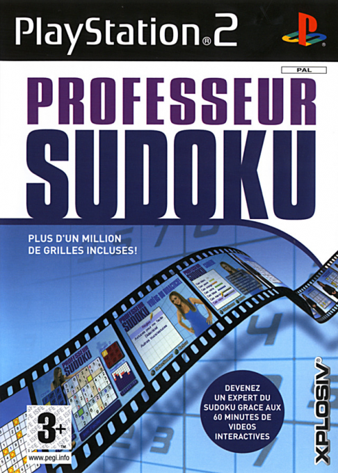 Jaquette de Professeur Sudoku