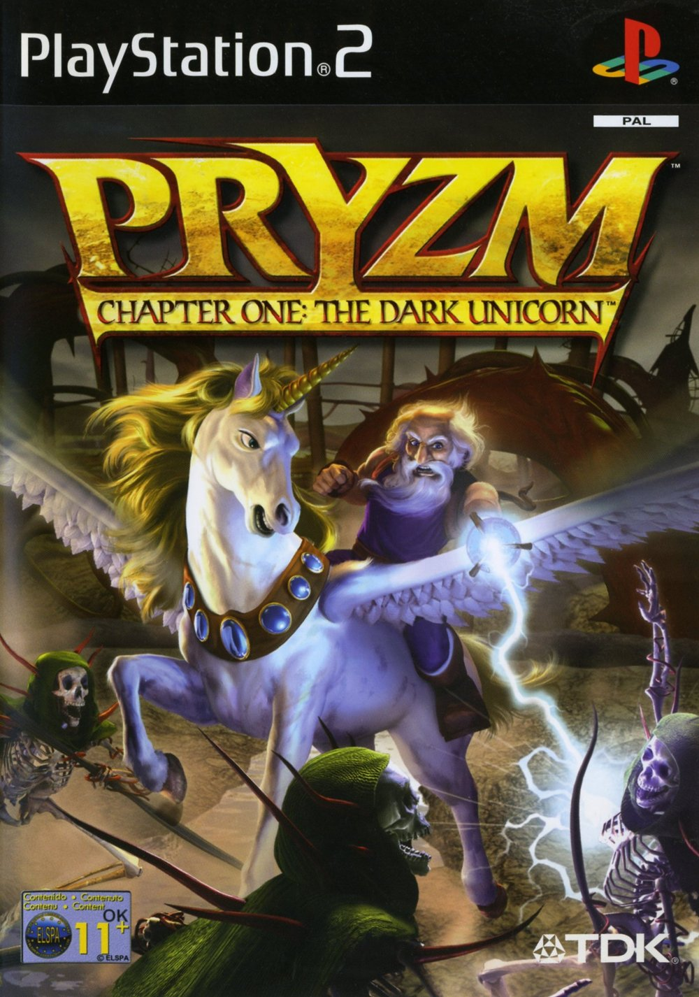 Jaquette de Pryzm : Chapter One, The Dark Unicorn