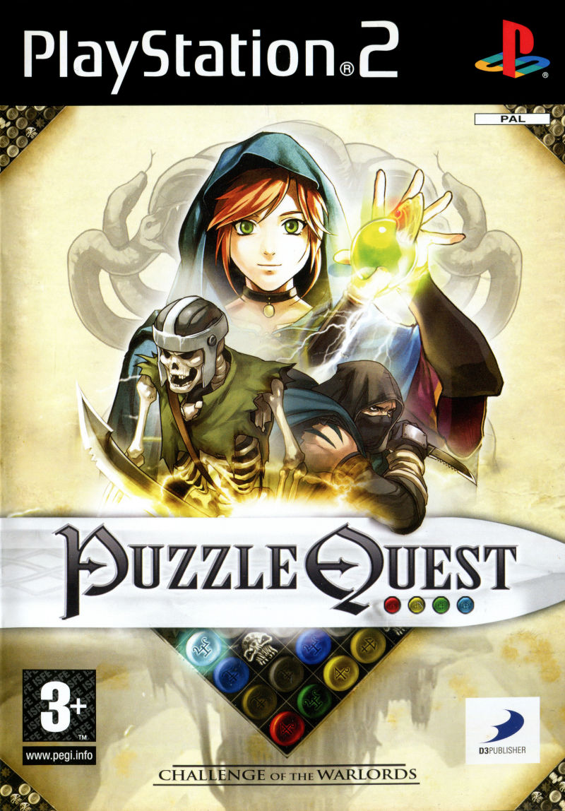 Jaquette de Puzzle Quest : Challenge of the Warlords