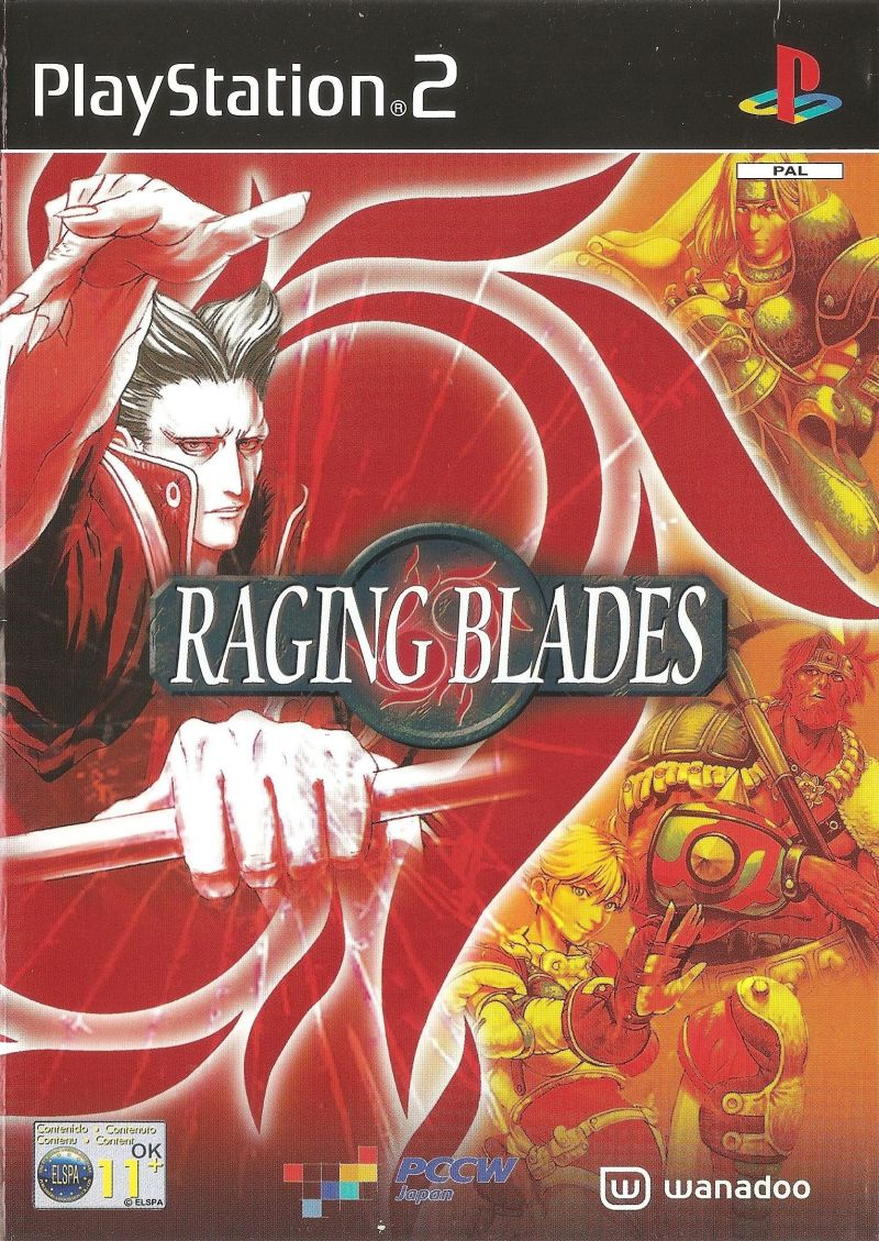 Jaquette de Raging Blades