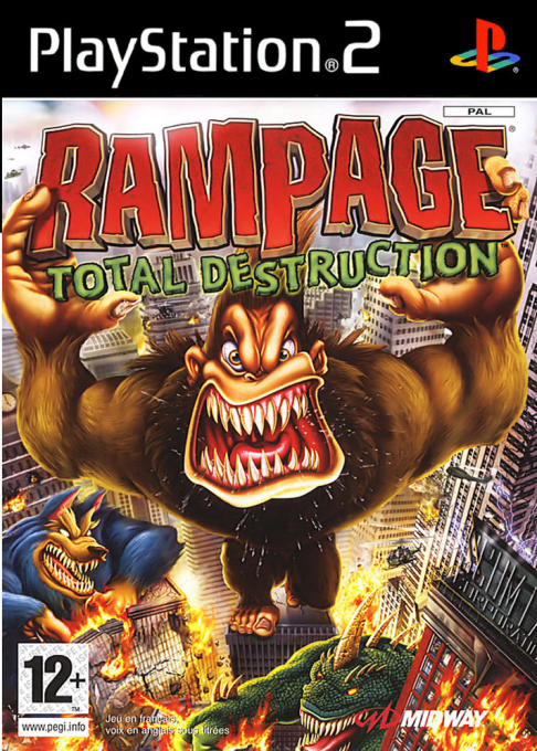 Jaquette de Rampage : Total Destruction