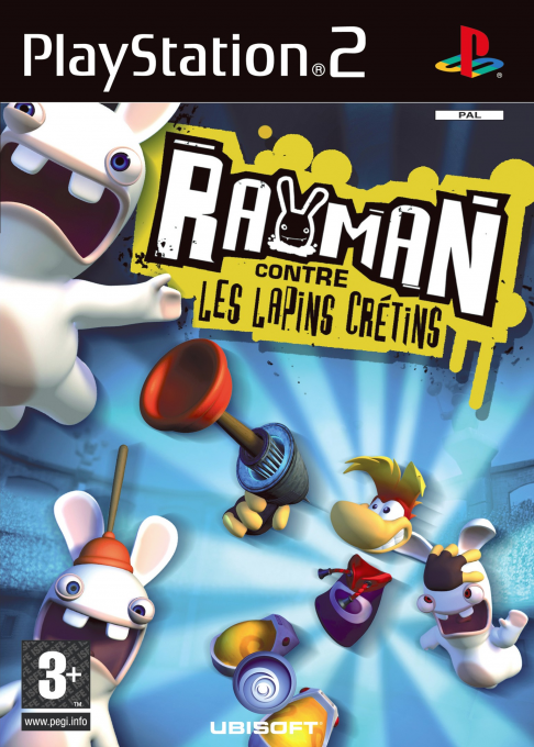 Jaquette de Rayman Contre Les Lapins Crétins