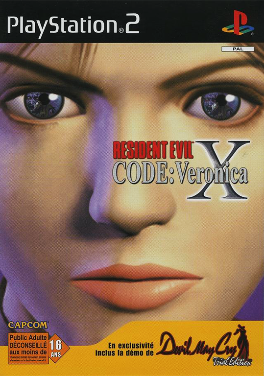 Jaquette de Resident Evil Code : Veronica X