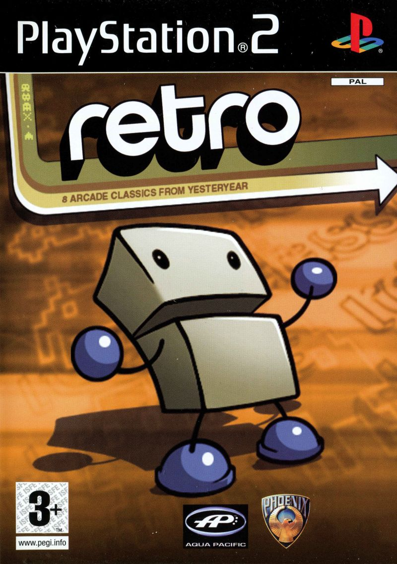 Jaquette de Retro Classics : 8 Arcade Classics from Yesteryears