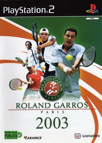 Jaquette de Roland Garros 2003 French Open