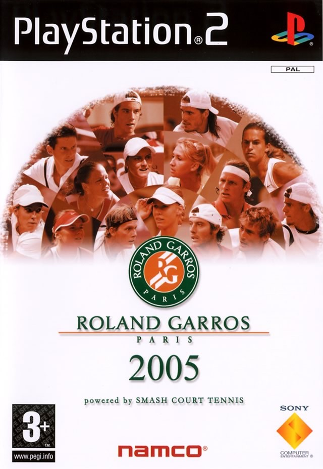 Jaquette de Roland Garros 2005 : Powered by Smash Court Tennis