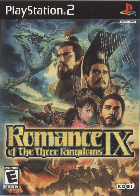 Jaquette de Romance of the Three Kingdoms IX