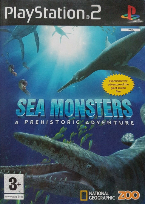 Jaquette de Sea Monsters : A Prehistoric Adventure