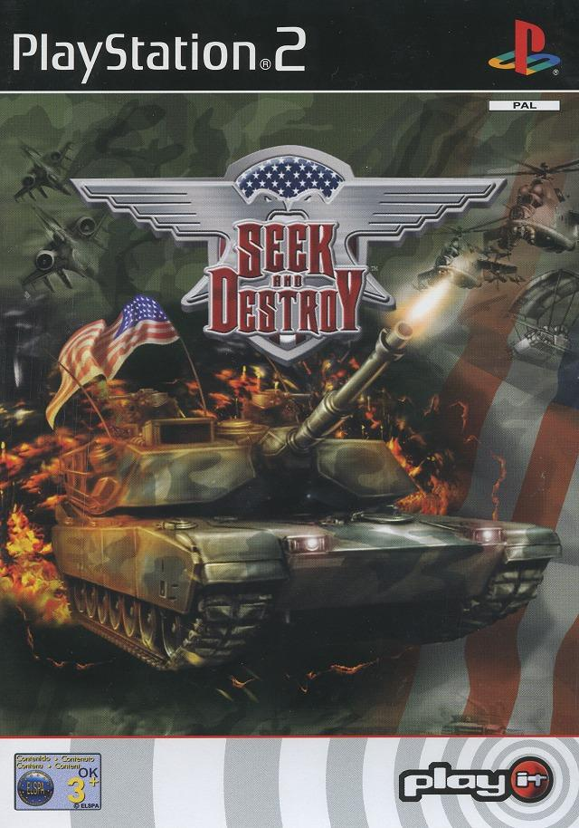 Jaquette de Seek and Destroy