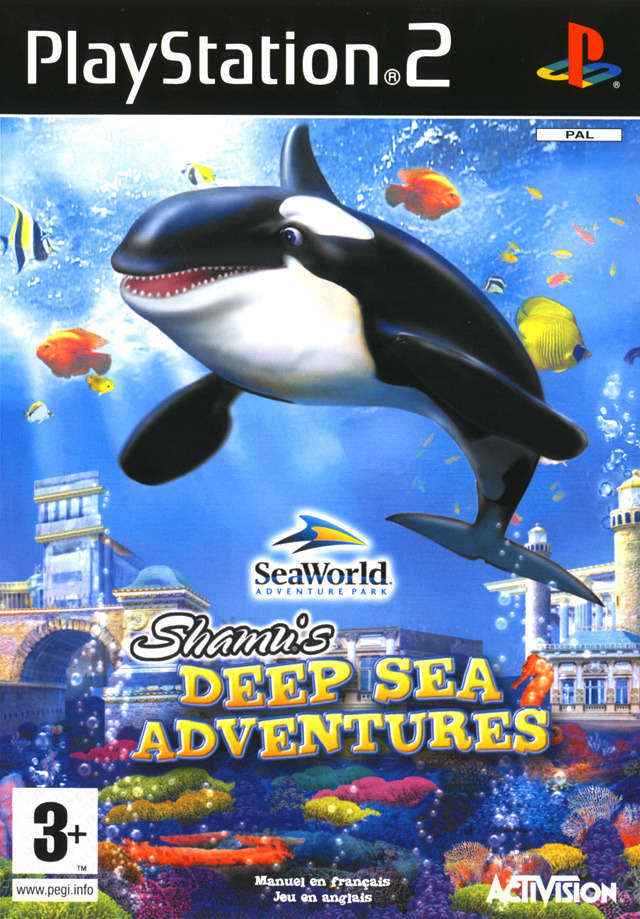 Jaquette de Shamu's Deep Sea Adventures