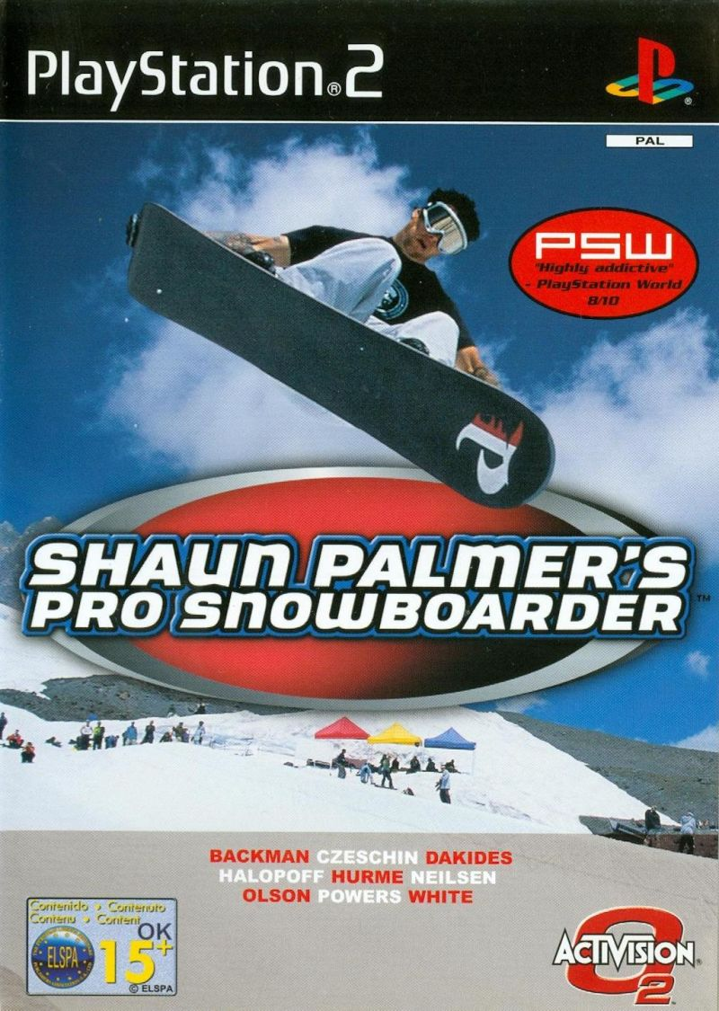 Jaquette de Shaun Palmer's Pro Snowboarder