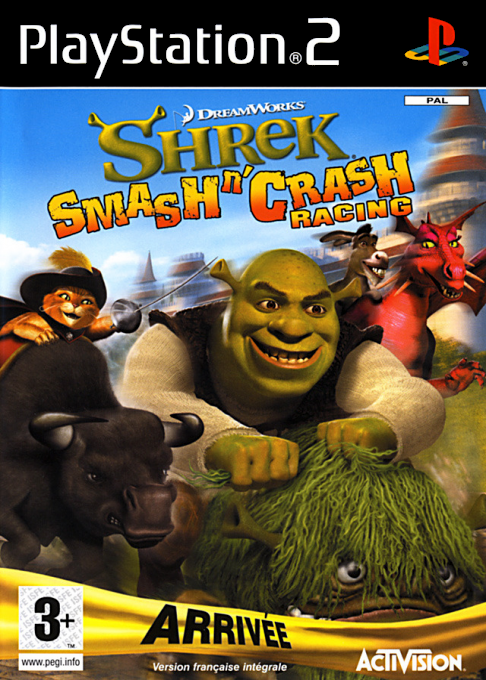 Jaquette de Shrek Smash n' Crash Racing