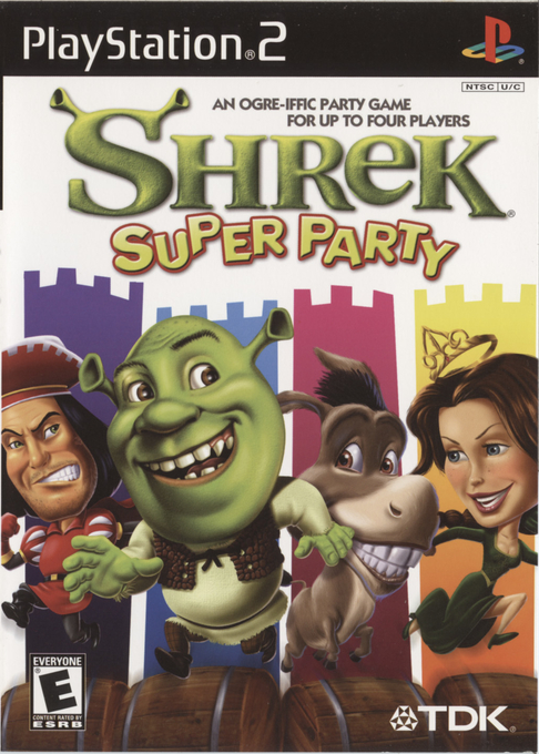 Jaquette de Shrek : Super Party