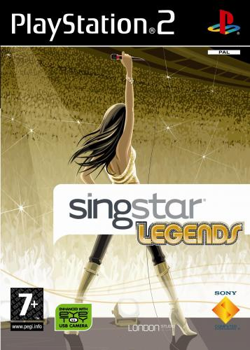 Jaquette de SingStar Legends