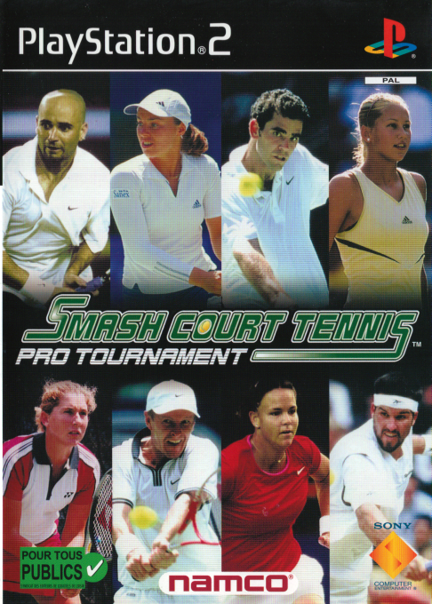 Jaquette de Smash Court Tennis : Pro Tournament